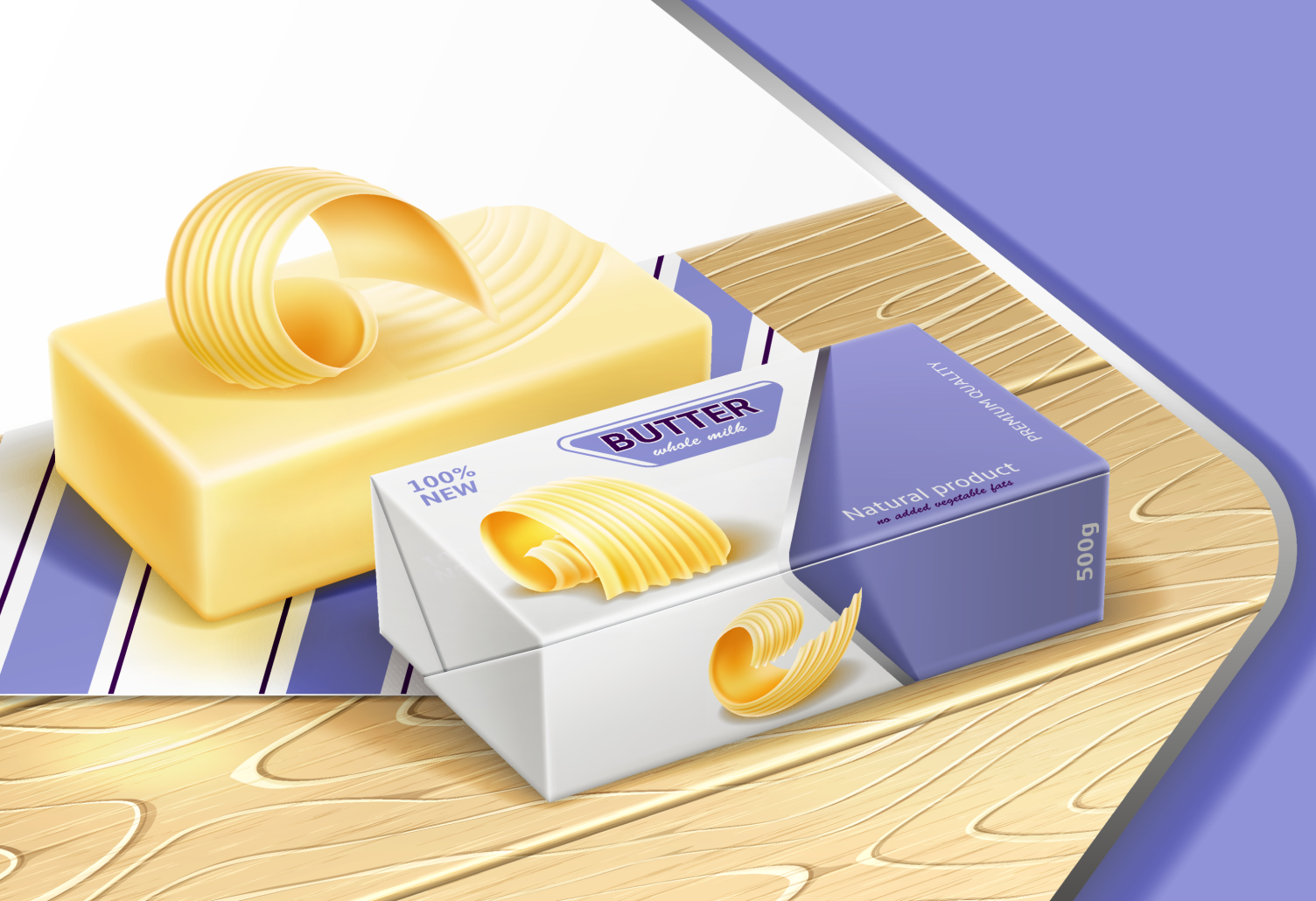 Back to the past: An international paper manufacturer has presented a compostable butter wrap